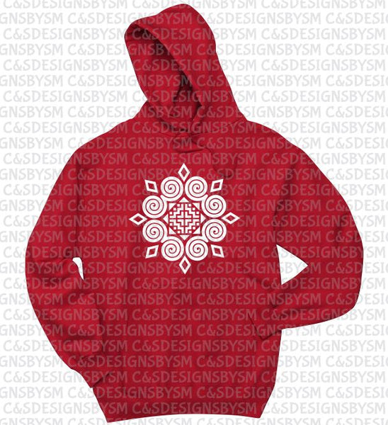 Hmong Motif Hoodie H1