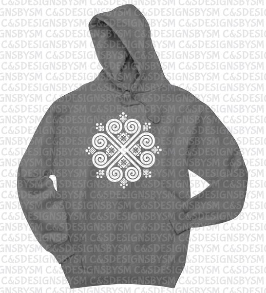 Hmong Motif Hoodie H7