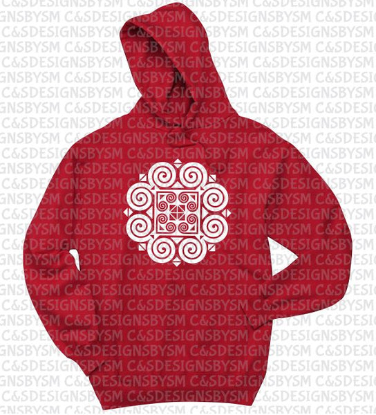 Hmong Motif Hoodie H6