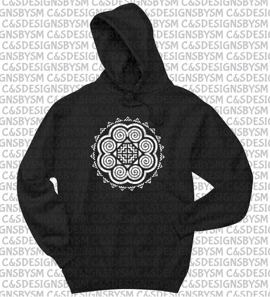 Hmong Motif Hoodie H3