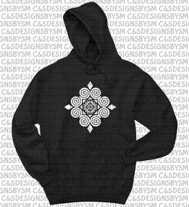 Hmong Motif Hoodie H2