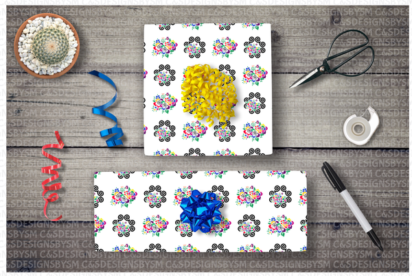 WP29 - Specialty Hmong Inspired Wrapping Paper