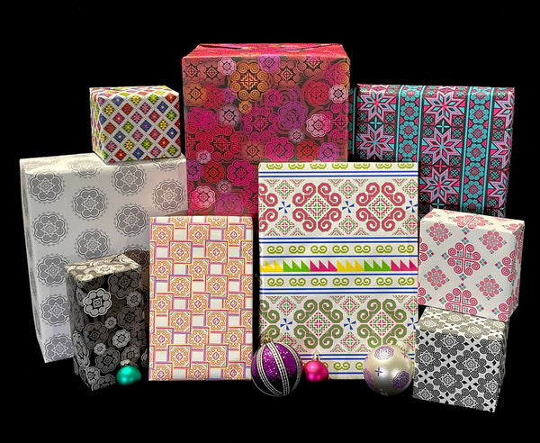WP2 - Specialty Hmong Inspired Wrapping Paper