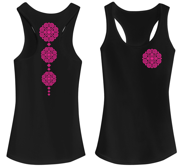 Heart Star Racerback Tank Tops