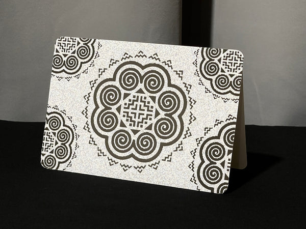 BLANK Hmong Inspired Greeting Card