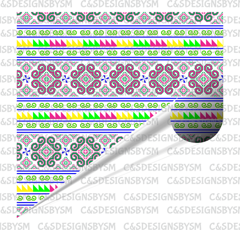 WP11 - Specialty Hmong Inspired Wrapping Paper