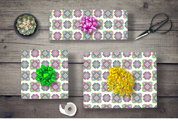 WP20-1 - Specialty Hmong Inspired Wrapping Paper